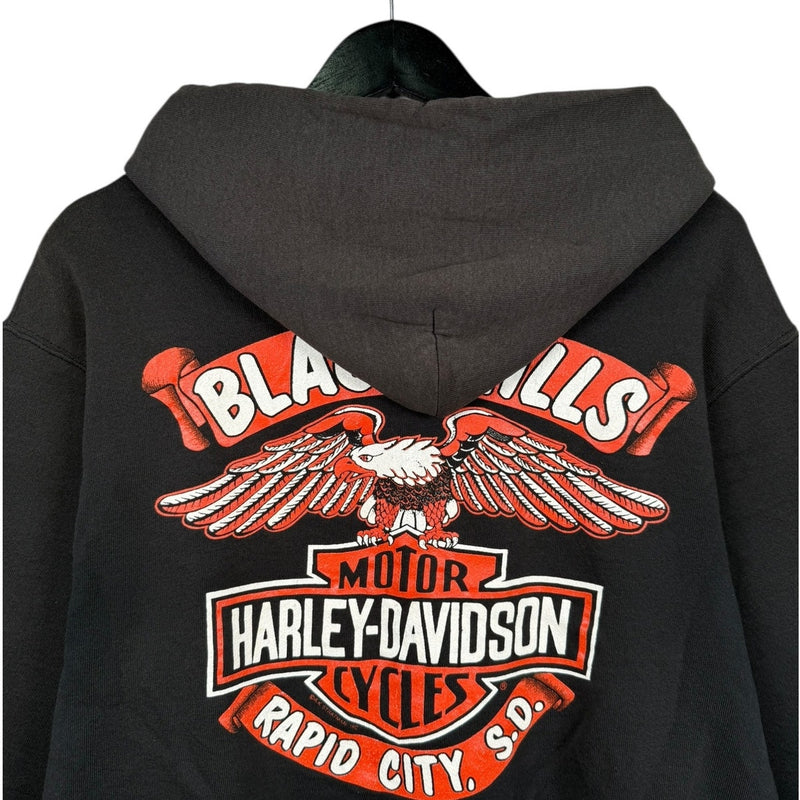 Vintage Harley Davidson Black Hills Rapid City Hoodie
