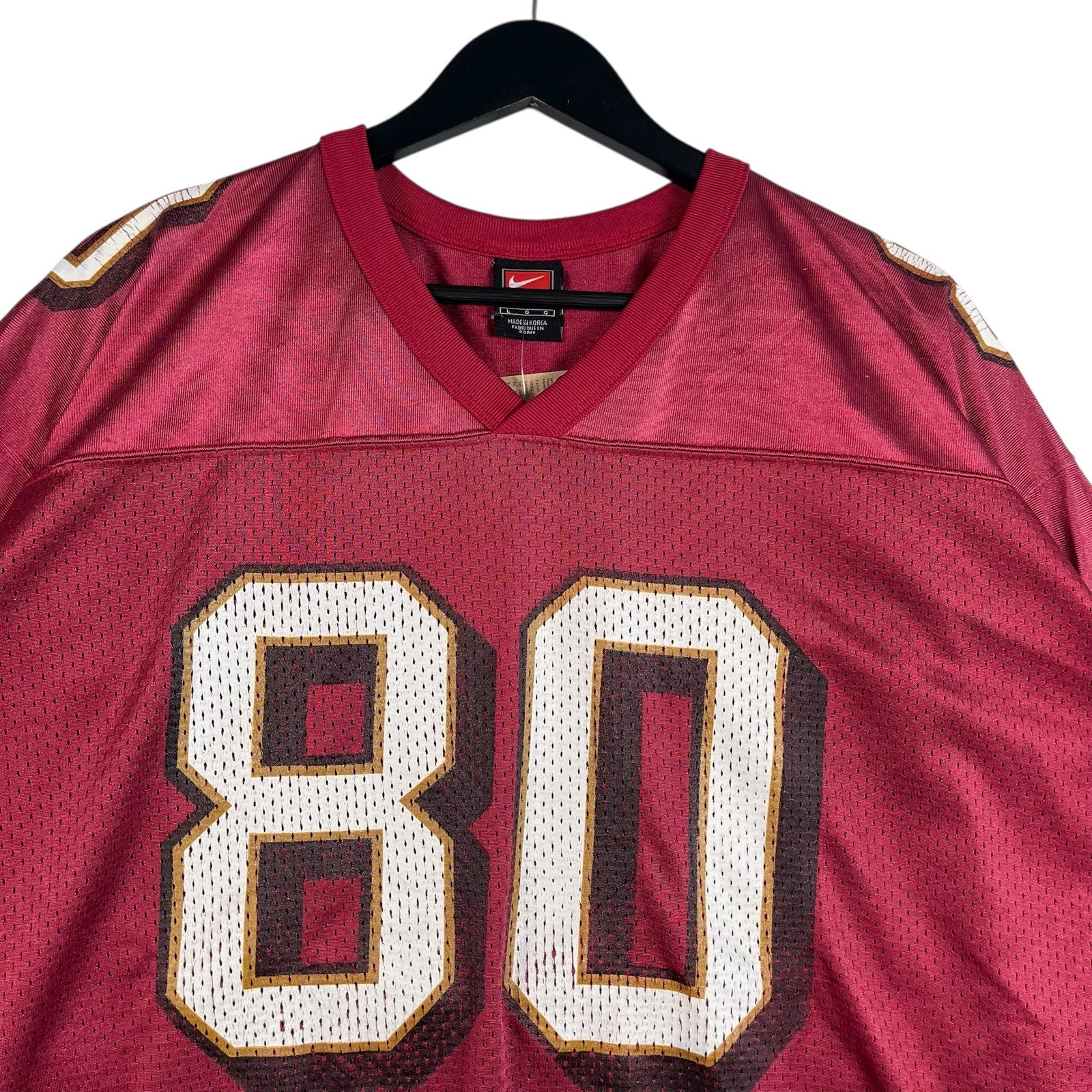Vintage Nike San Francisco 49ers Jerry Rice #80 NFL Jersey