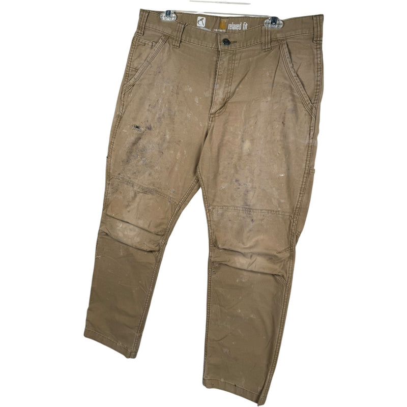 Vintage Carhartt Distressed Double Knee Carpenter Pants 36