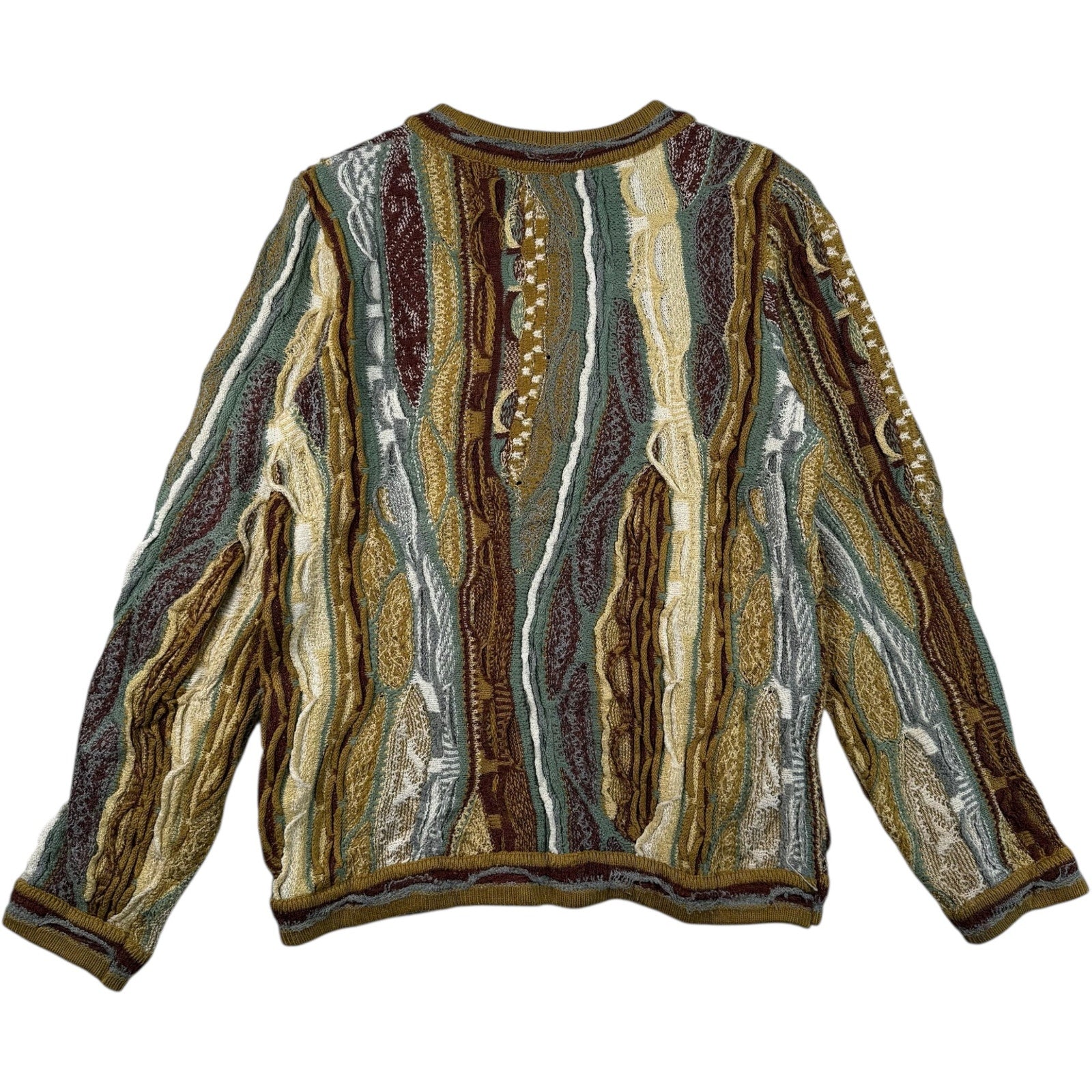 Vintage Coogi 3D Knit Textured Sweater