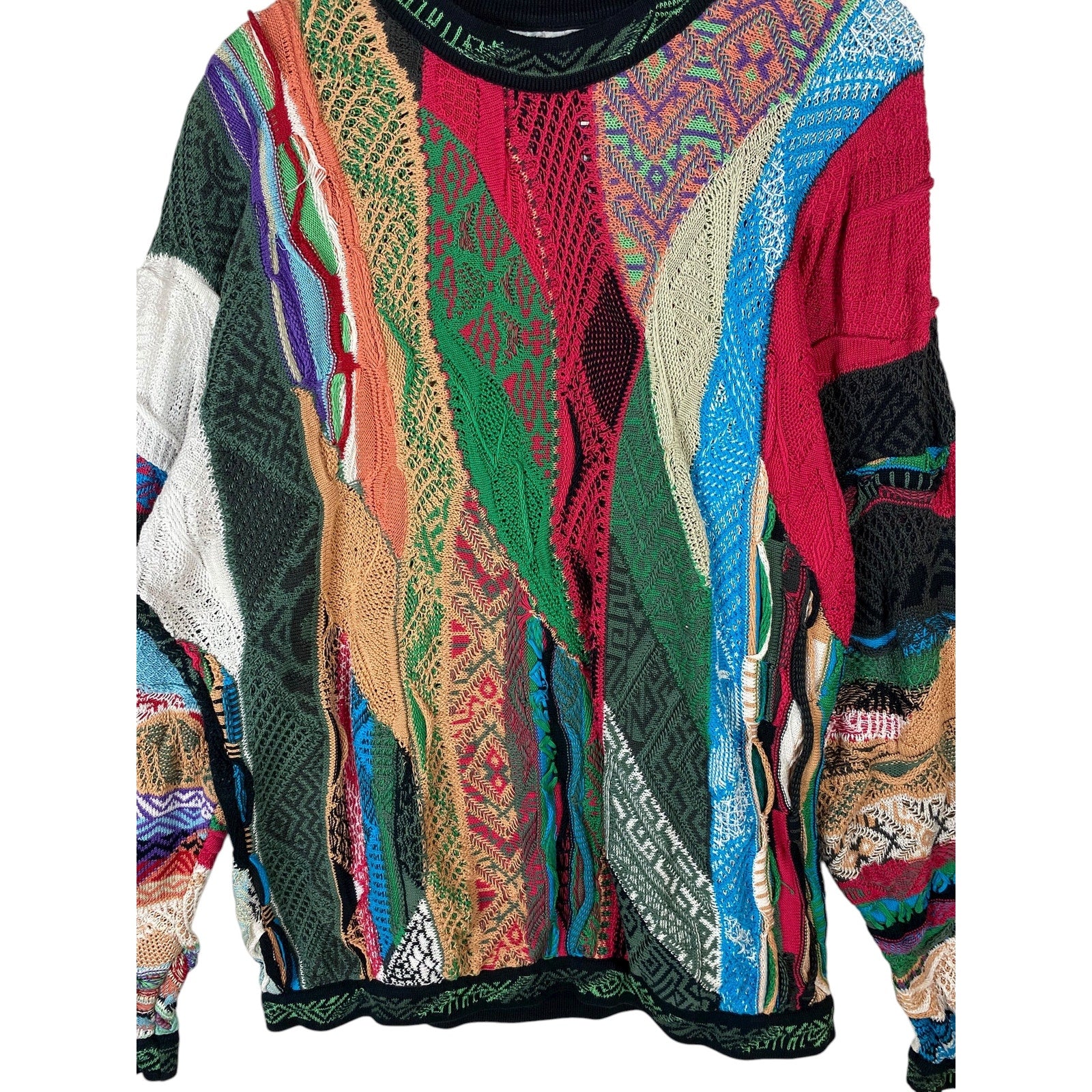 Vintage Coogi Abstract Sweater
