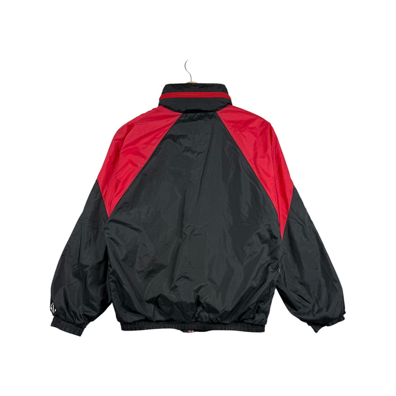 Vintage Chicago Bulls NBA Embroidered Logo Windbreaker