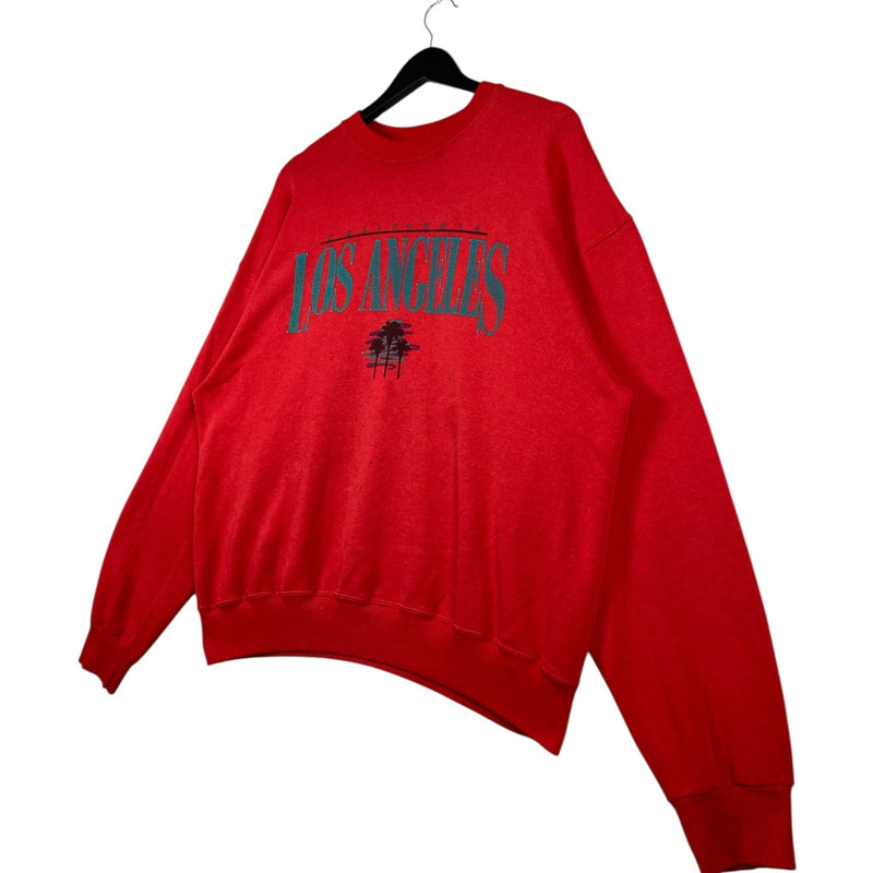 Vintage Los Angeles Palm Tree Spellout Crewneck