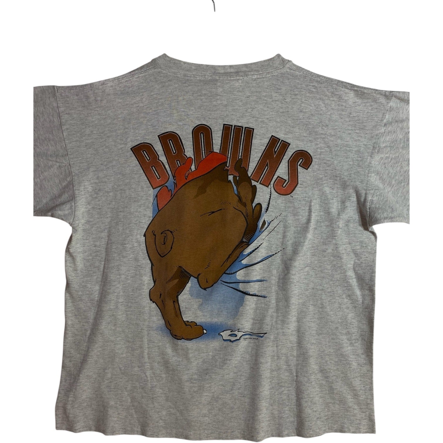 Vintage Cleveland Browns NFL Dawg Pound Bulldog T-Shirt