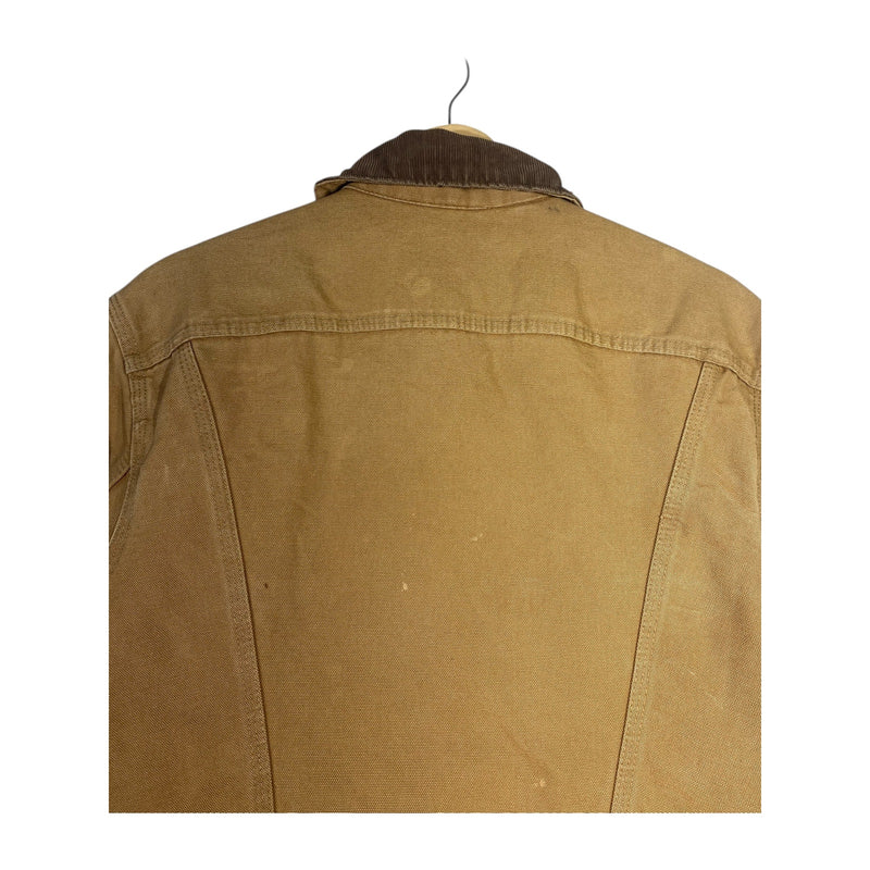 Vintage Carhartt Trucker Workwear Jacket Blanket Lined 6BWJP