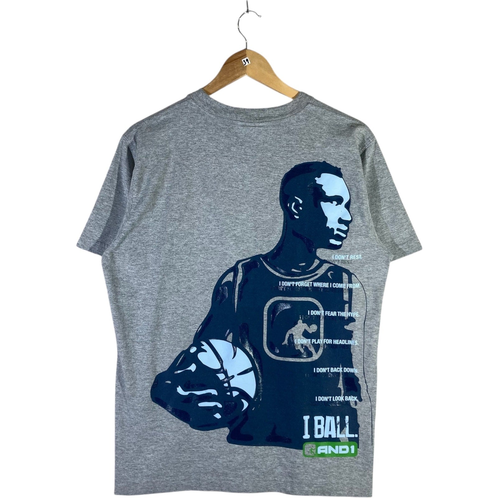 Vintage AND1 Motivation Tee
