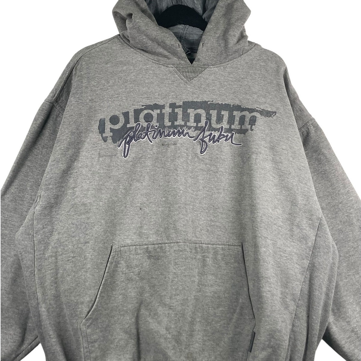 Vintage Platinum FUBU Spellout Hoodie Y2k