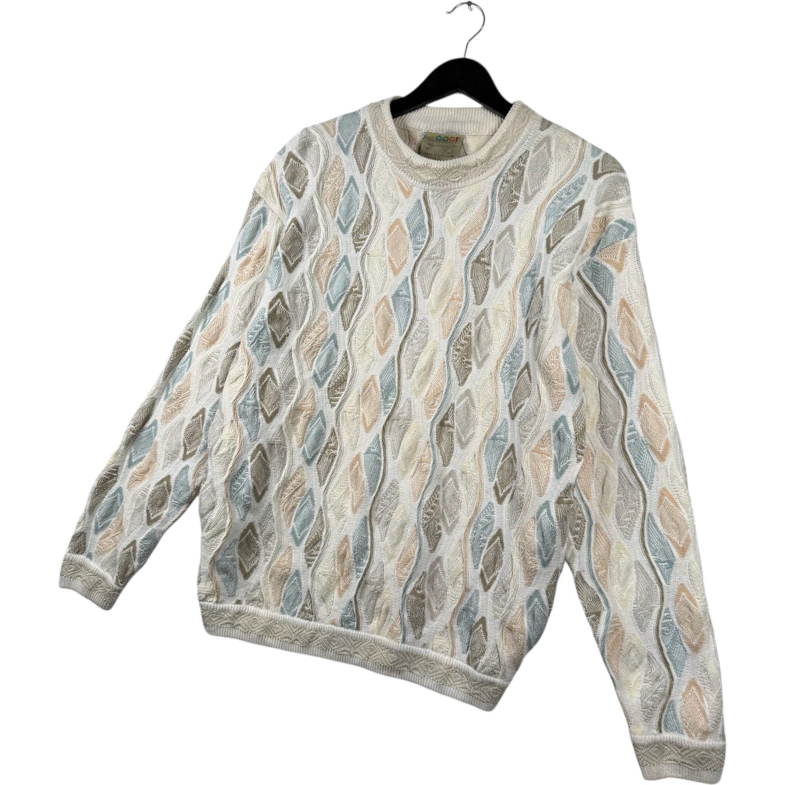 Vintage Coogi 3D Knit Textured Sweater
