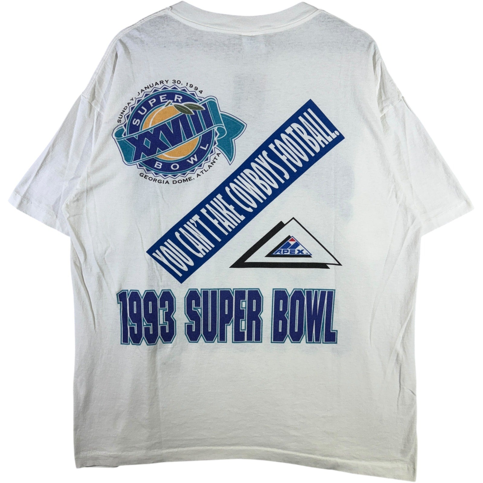 Vintage Dallas Cowboys Super Bowl Champs NFL Tee 1993