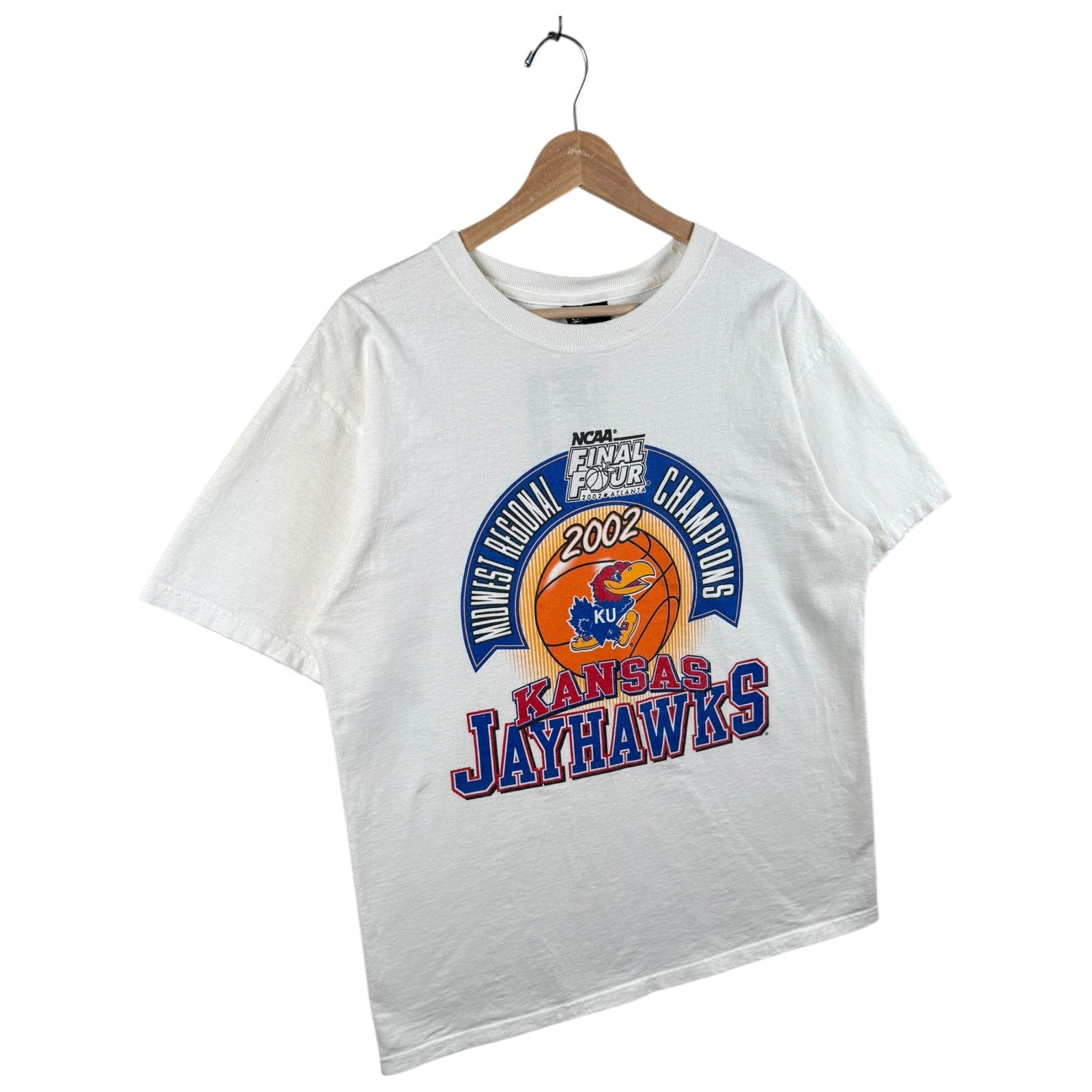 Vintage Kansas Jayhawks Basketball NCAA T-Shirt