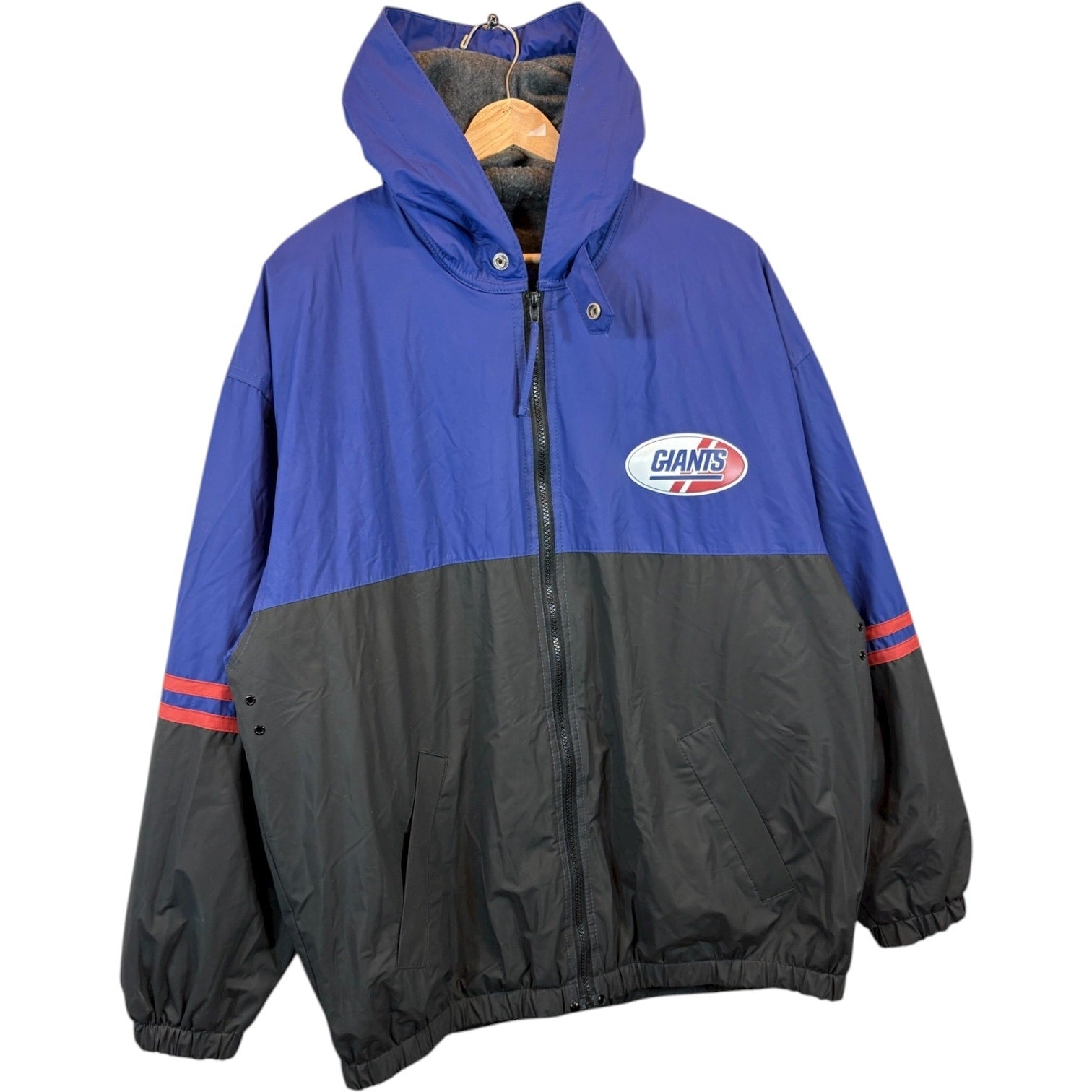 Vintage NFL New York Giants Full Zip Hoodie Windbreaker