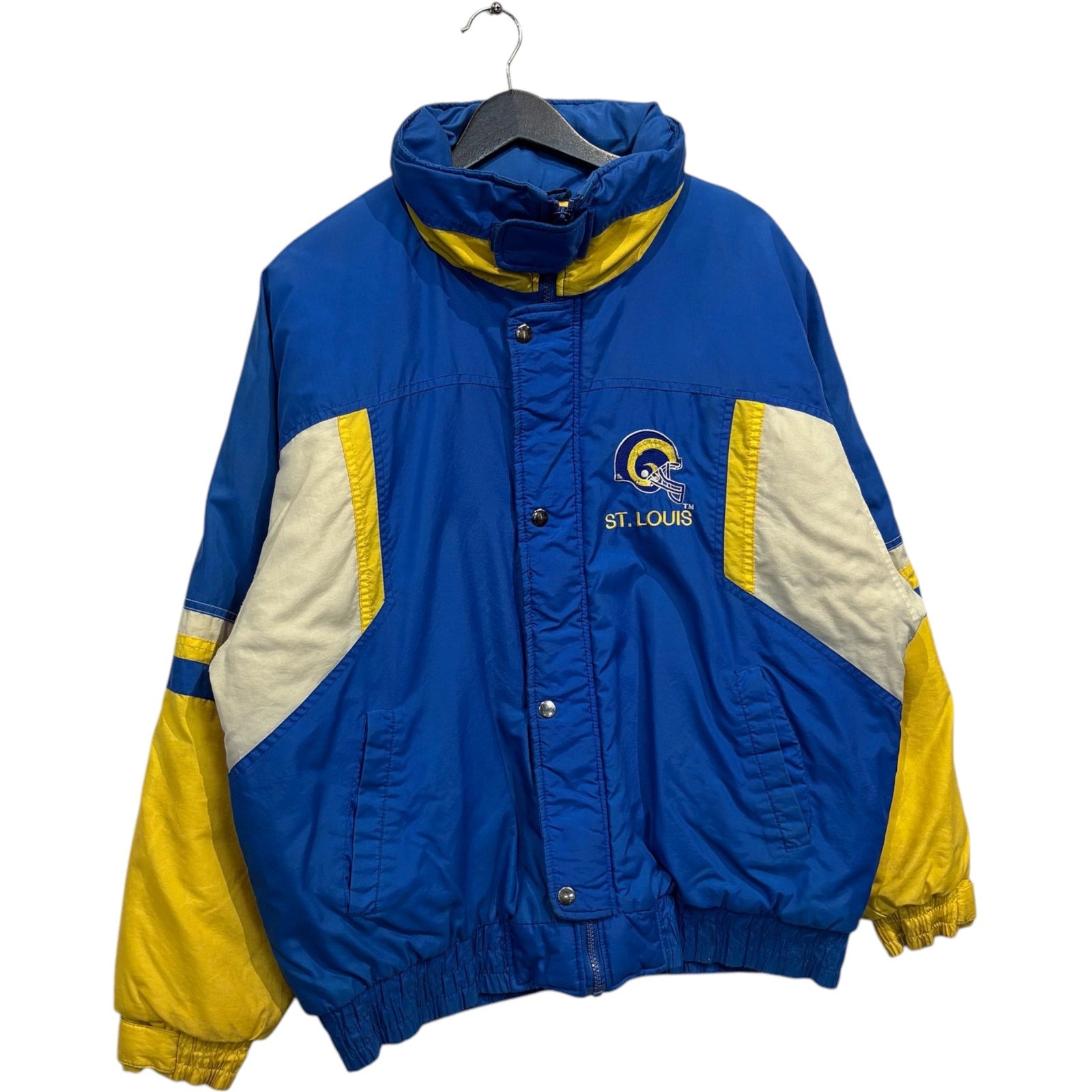 Vintage St. Louis Rams Mini Team Logo Full Zip NFL Jacket