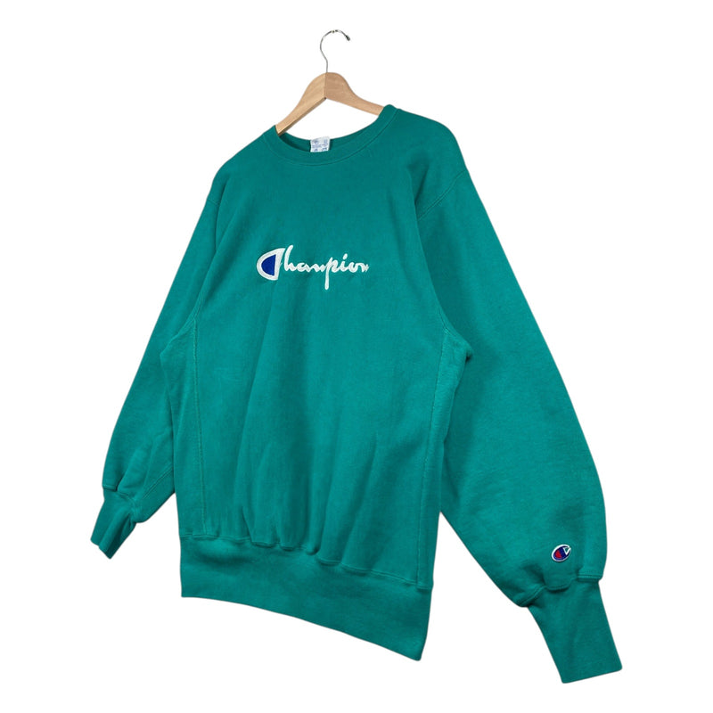 Vintage Champion Reverse Weave Logo Crewneck