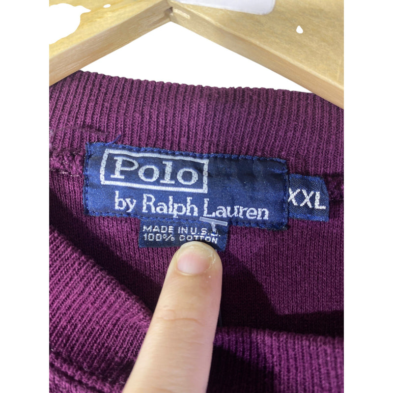 Vintage Polo Ralph Lauren Solid Color Pullover Sweater