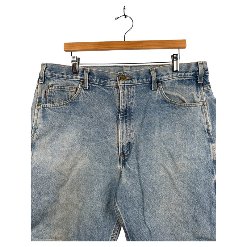 Vintage Carhartt Utility Pockets Denim Shorts 38
