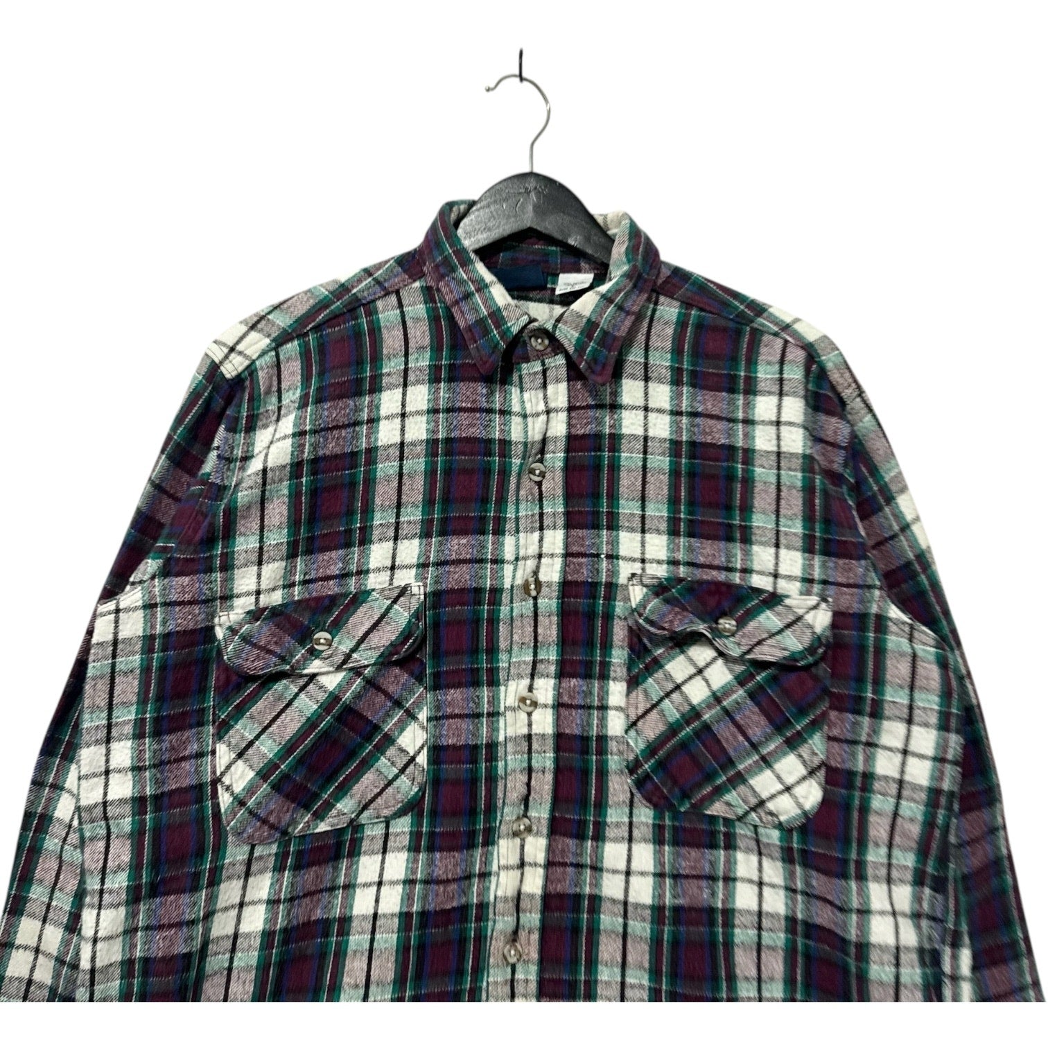 Vintage Dakota Plaid Flannel