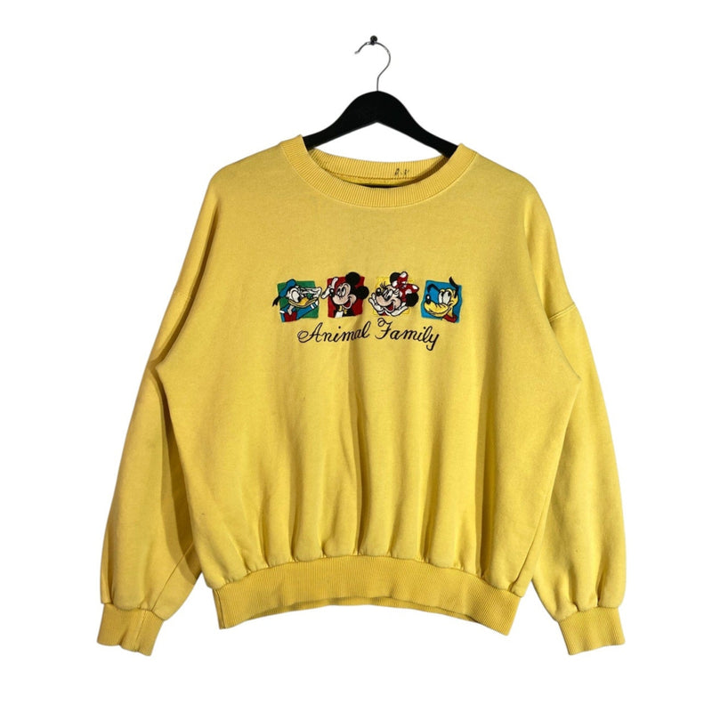 Vintage Disney Characters "Animal Family" Crewneck