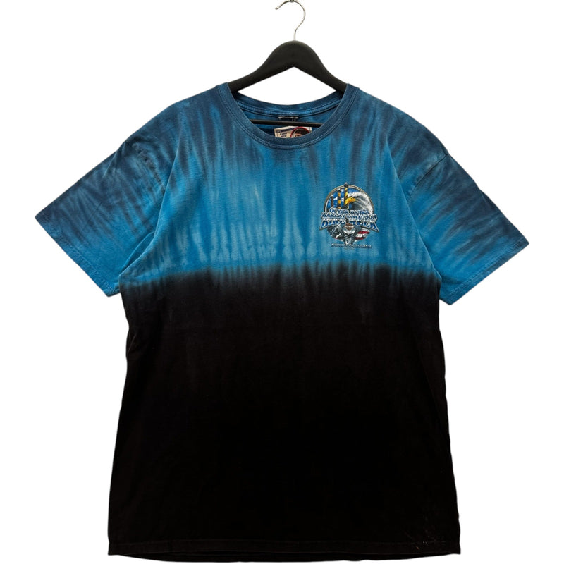 Vintage Harley Davidson Of Outer Banks Bike Week Tie Dye Tee