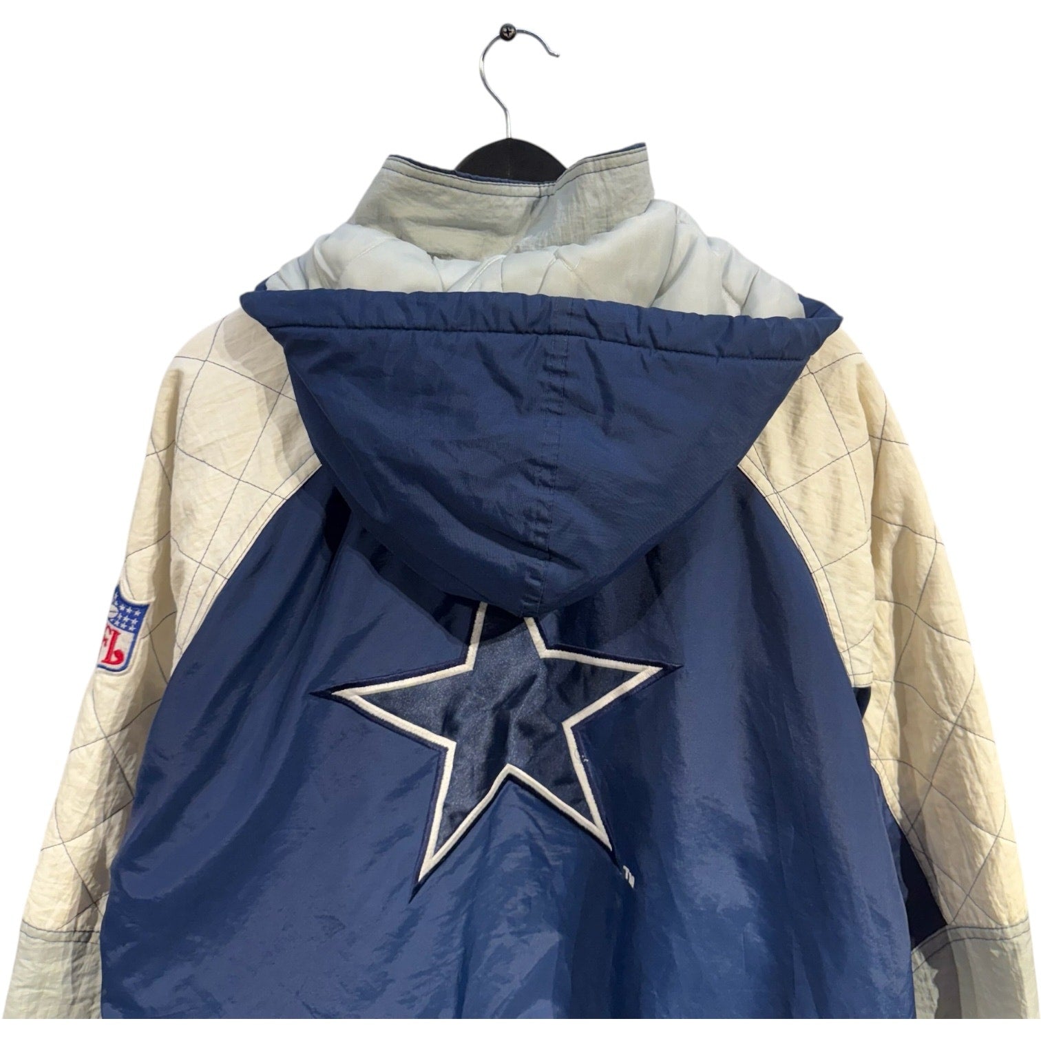 Vintage Starter Dallas Cowboys Logo NFL Puffer Jacket