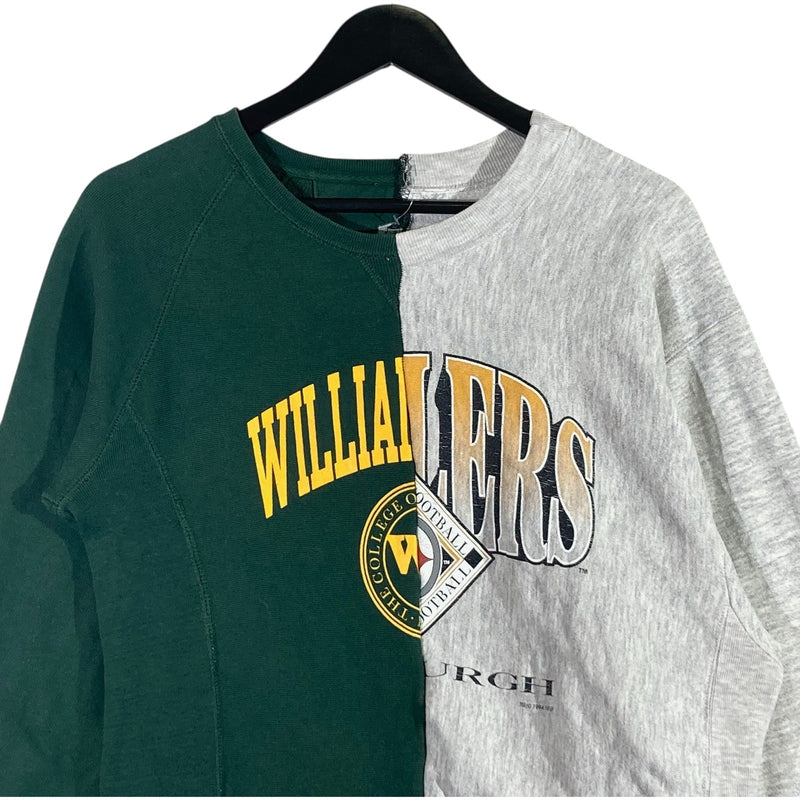 Vintage College of William & Mary x Pittsburgh Steelers Cut & Sew Crewneck