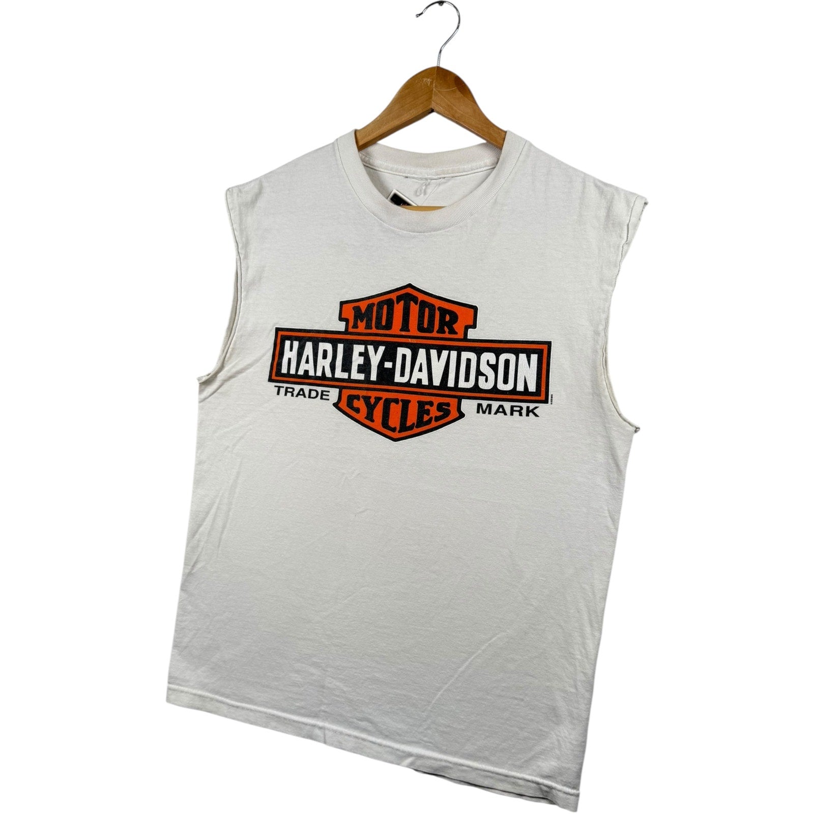 Vintage Harley-Davidson Morgantown WV Skull Muscle Tee Tank Top