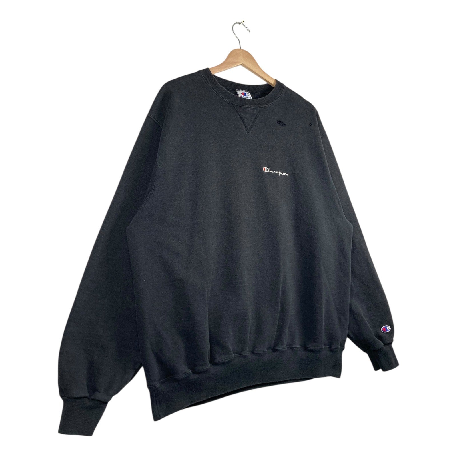 Vintage Champion Embroidered Logo Crewneck