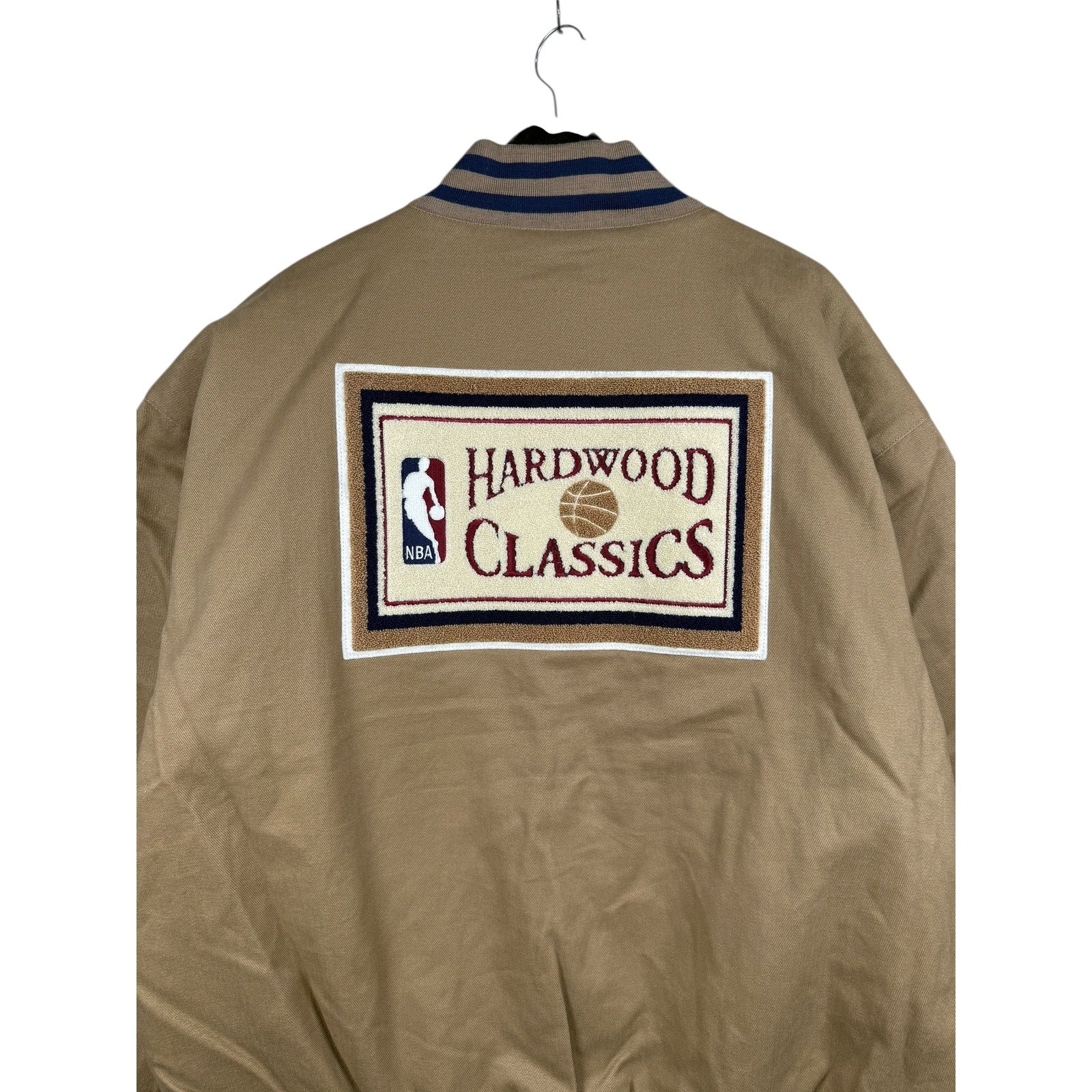Vintage NBA Hardwood Classics Mitchell & Ness Patch Varsity Jacket