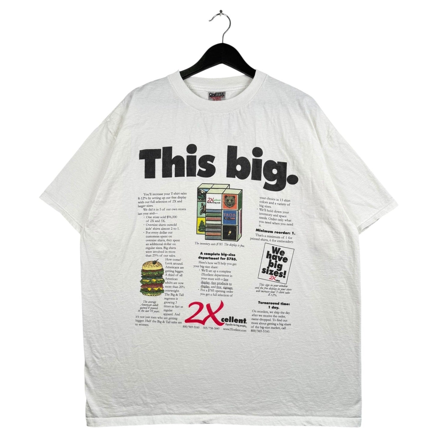 Vintage The Big Advertising Graphic T-Shirt