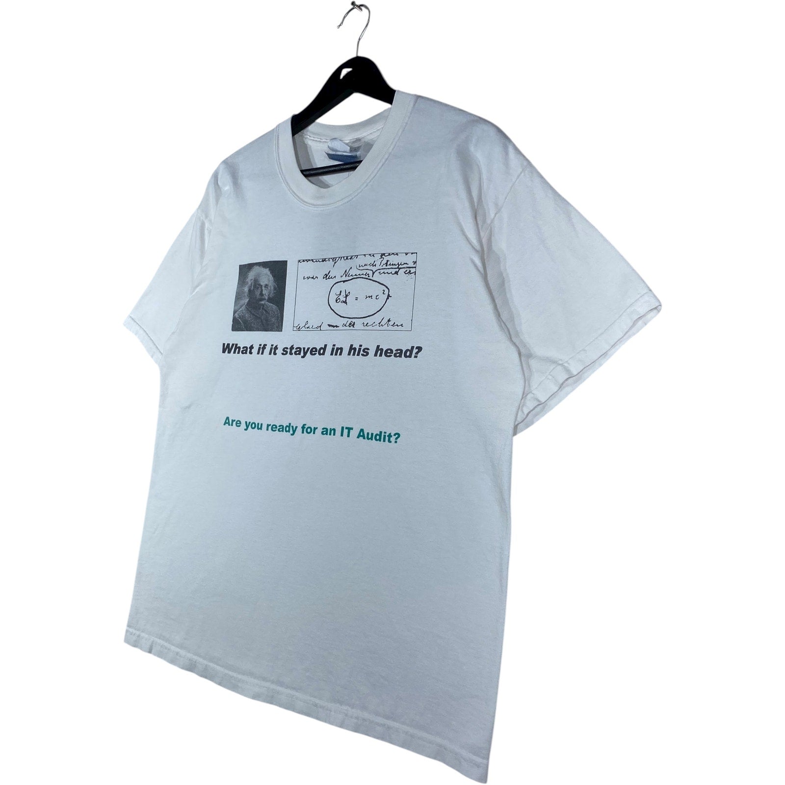 Vintage Albert Einstein IT Audit T-Shirt