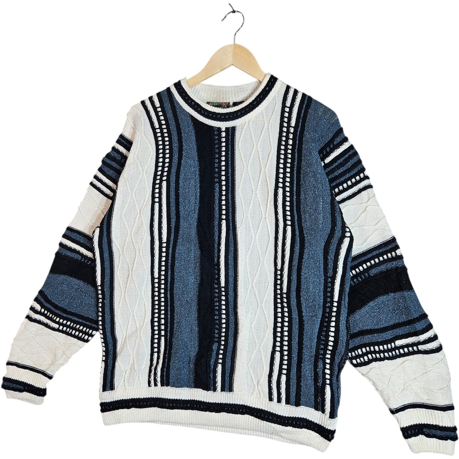 Vintage Coogi 3D Knit Sweater