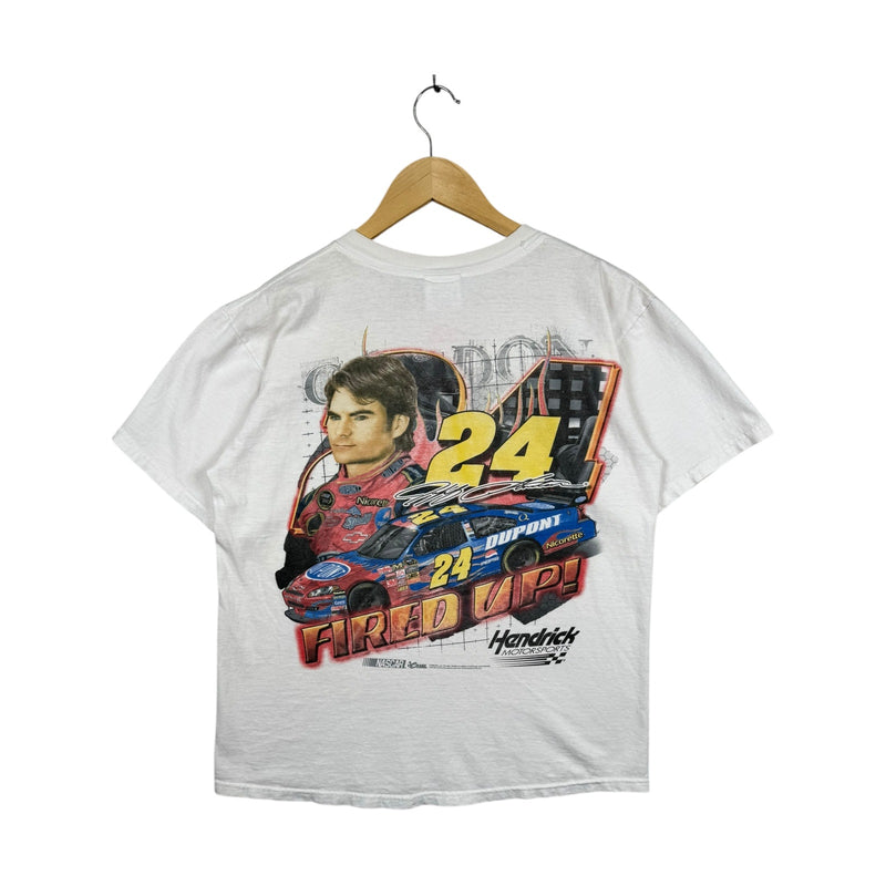 Vintage NASCAR Jeff Gordon #24 Red Hot Racing T-Shirt