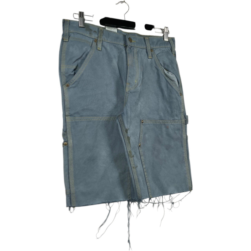 Vintage Carhartt Raw Hem Relaxed Carpenter Shorts 32