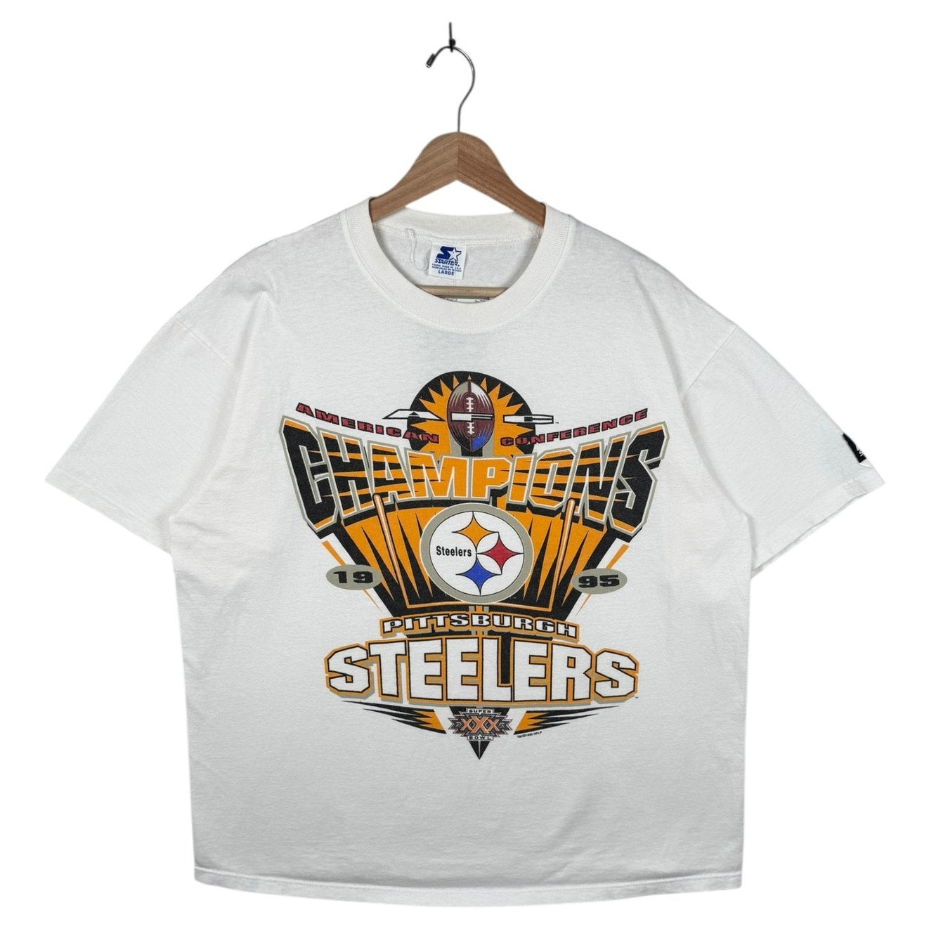 Vintage Starter Pittsburgh Steelers 1995 NFL T-Shirt