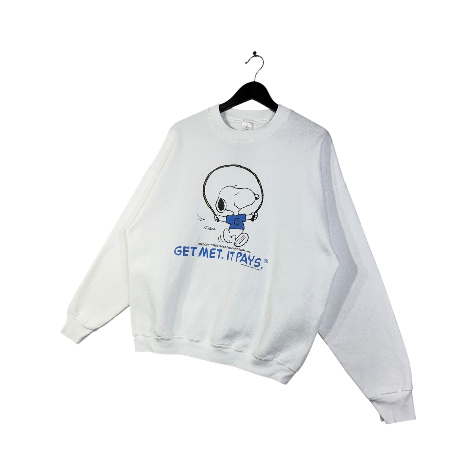 Vintage Fruit Of The Loom Snoopy Crewneck
