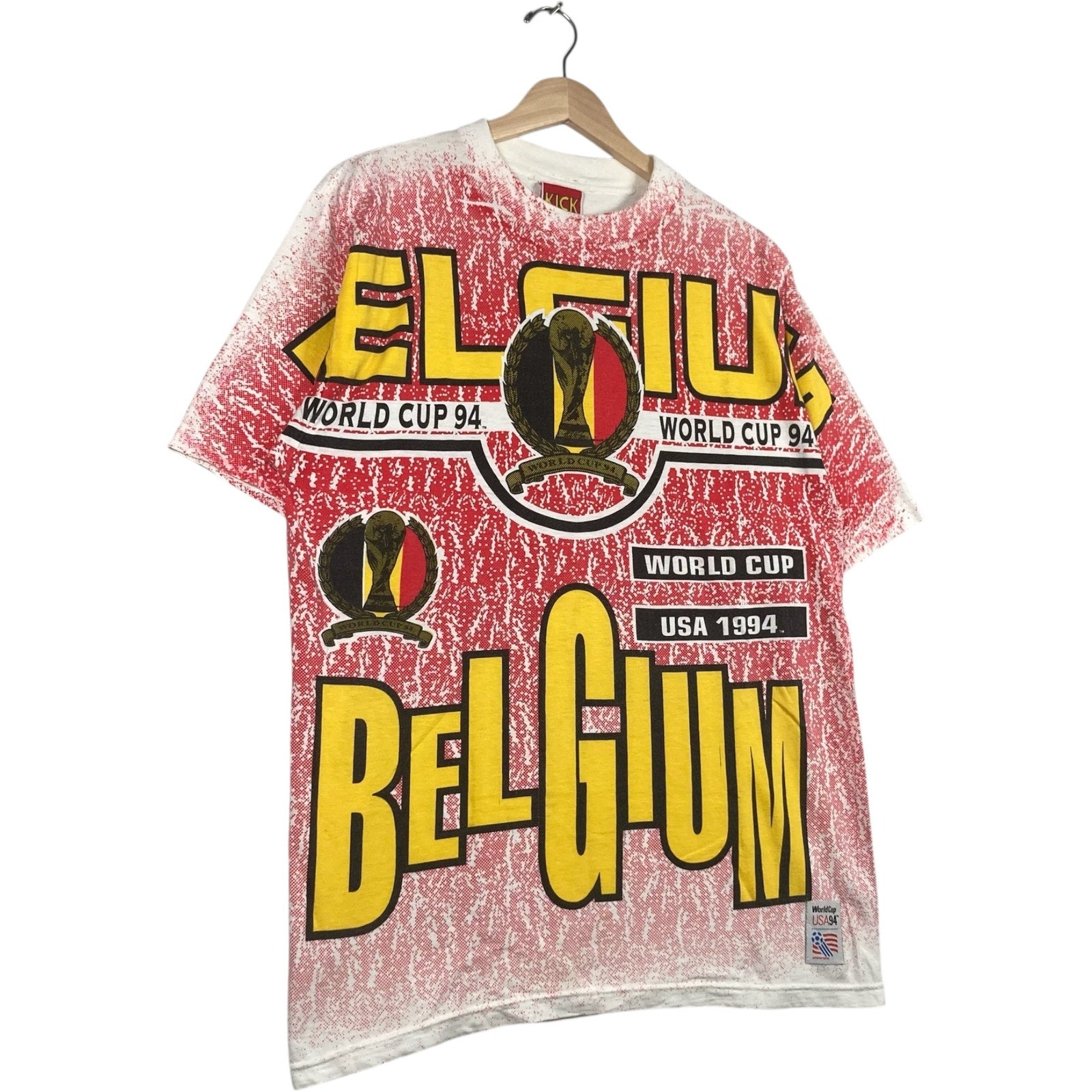 Vintage FIFA World Cup Belgium 1994 AOP Tee