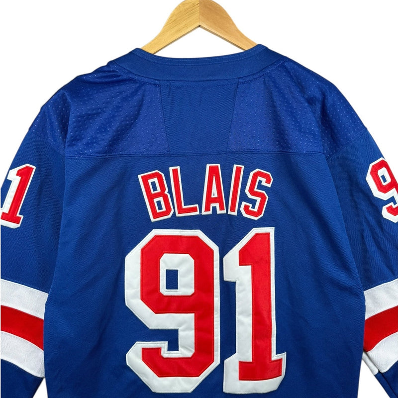 Vintage New York Rangers Blais #91 NHL Jersey