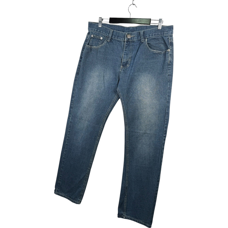 Vintage True Rock Skinny Denim Jeans 36