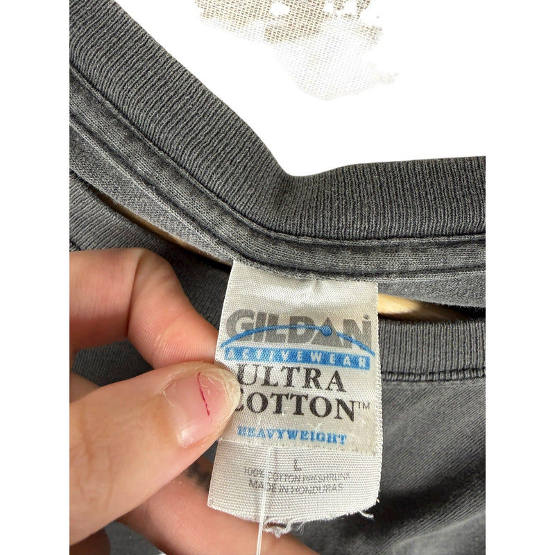 Vintage Boot Hill Saloon Daytona Beach Biker Pocket T-Shirt