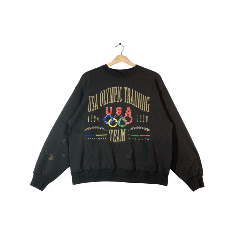 Vintage Hanes USA Team Olympic Training Crewneck