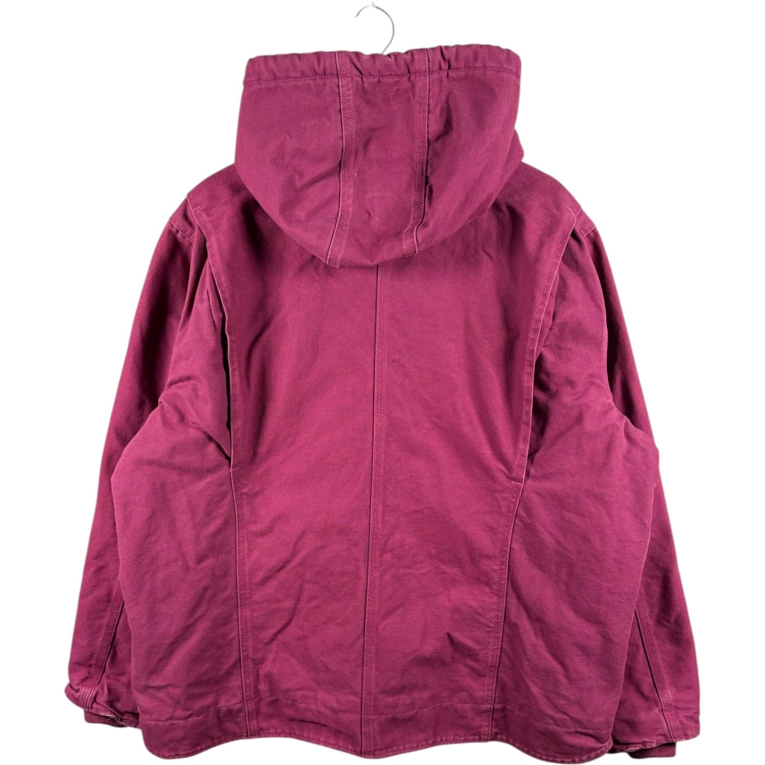 Vintage Carhartt Sherpa Lined Hooded Full Zip Workwear Jacket