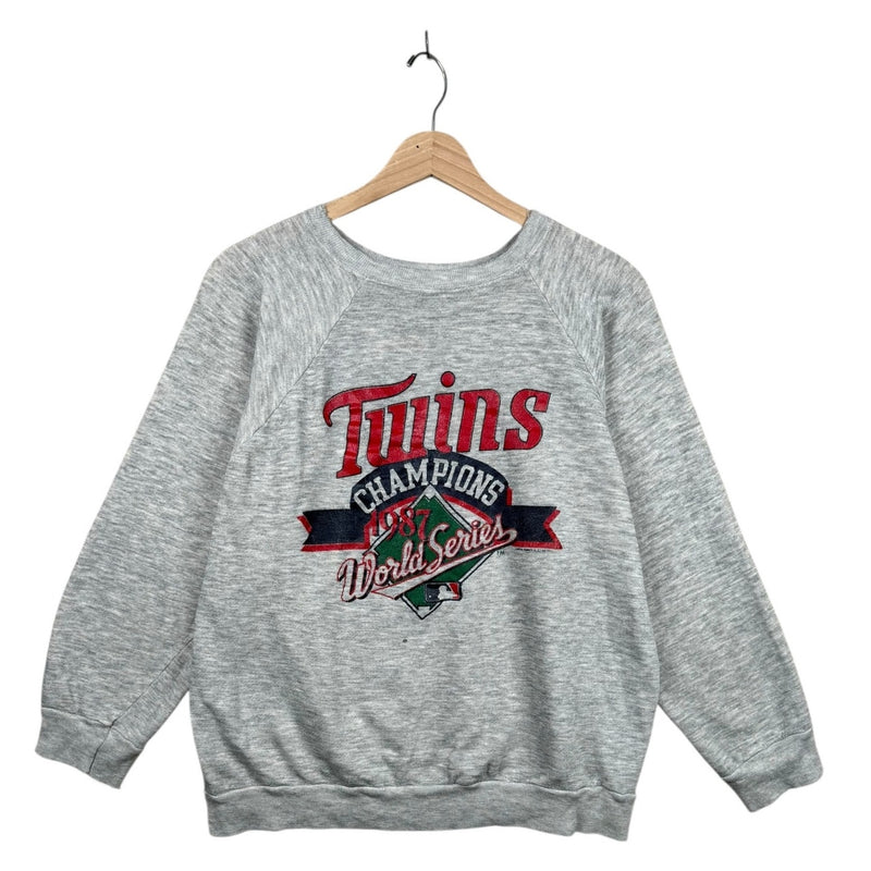 Vintage Women's Minnesota Twins MLB World Series Crewneck 1987 XL