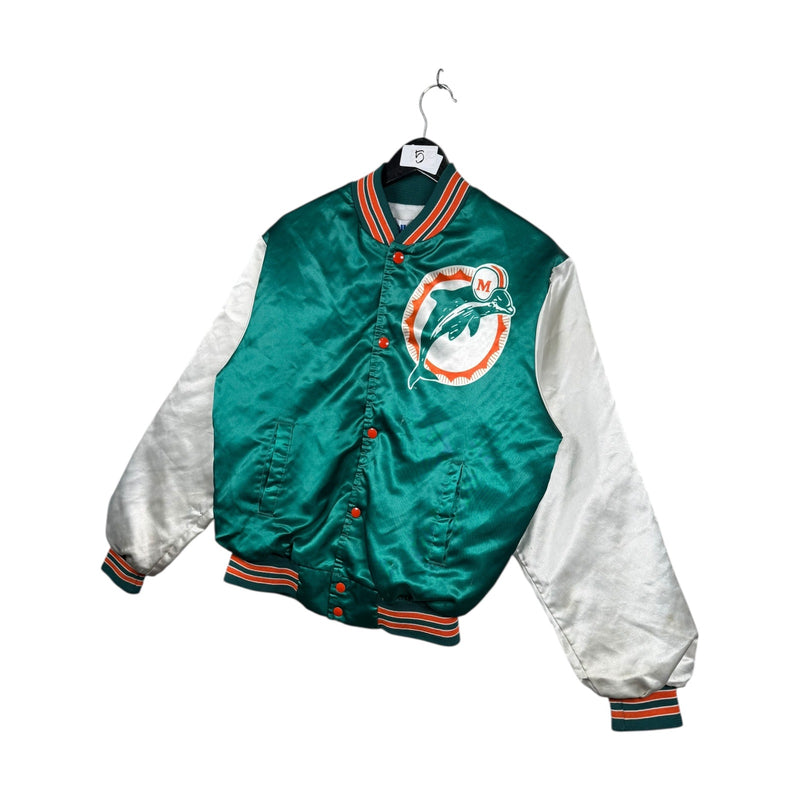 Vintage Miami Dolphins NFL Satin Varsity Jacket