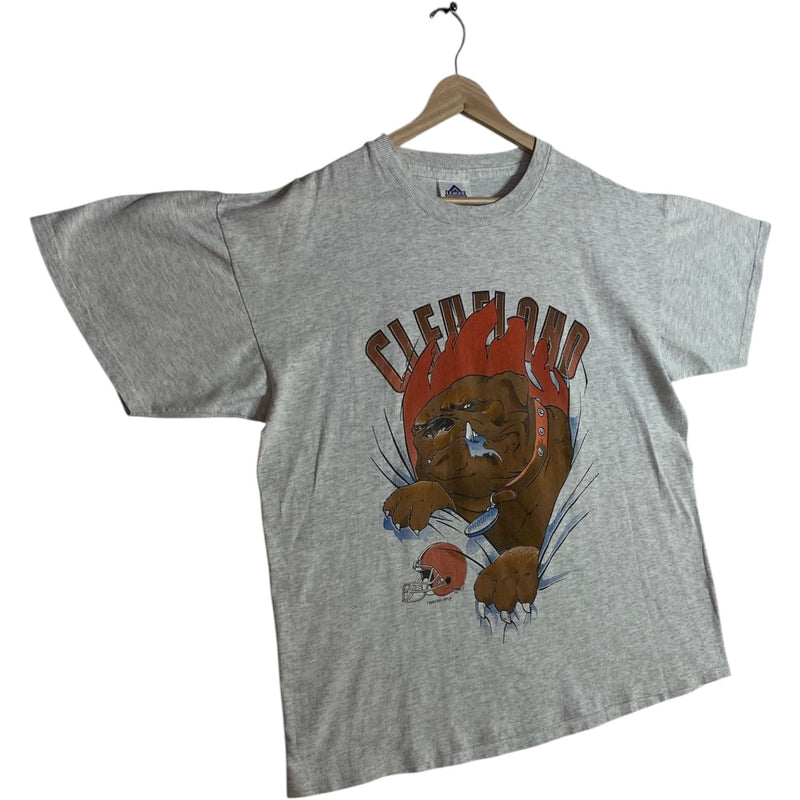Vintage Cleveland Browns NFL Dawg Pound Bulldog T-Shirt