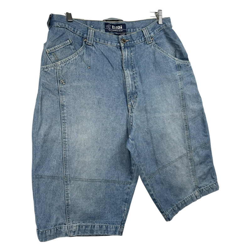 Vintage Kani Seam Detail Denim Shorts 40
