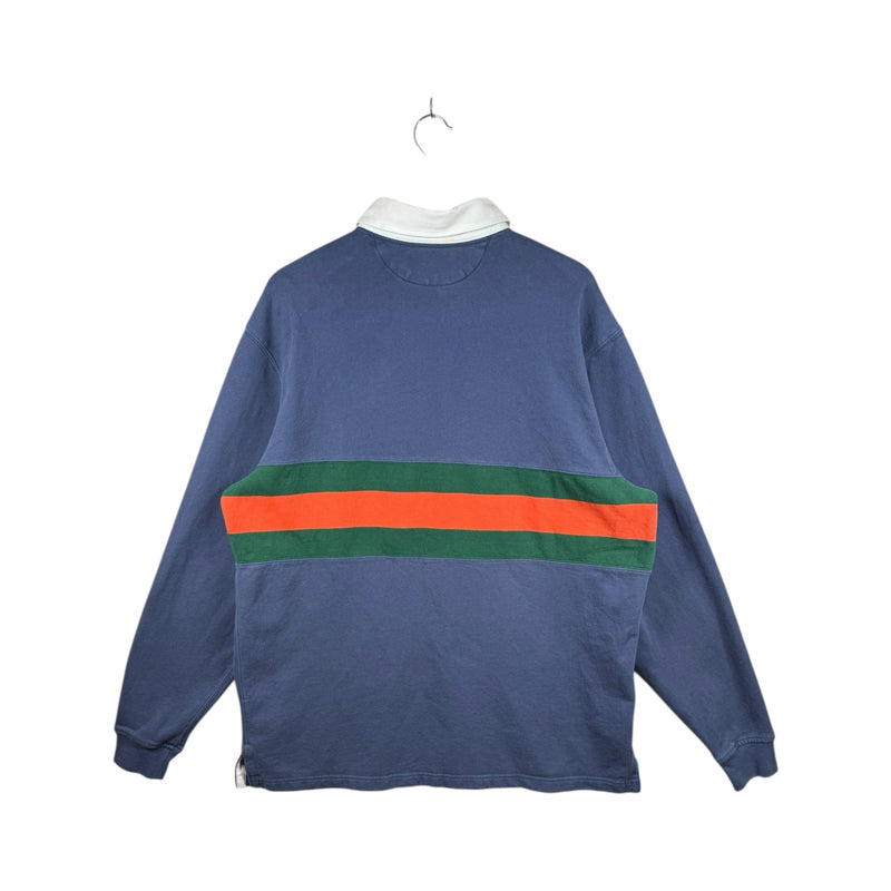 Vintage Polo Ralph Lauren Colorblock Long Sleeve Polo Rugby