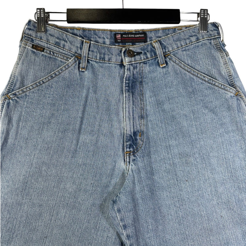 Vintage Polo Jeans Company Ralph Lauren Carpenter Denim Shorts 32