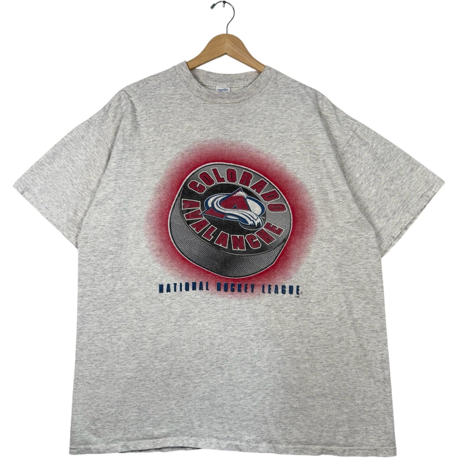Vintage Colorado Avalanche Hockey Puck Tee