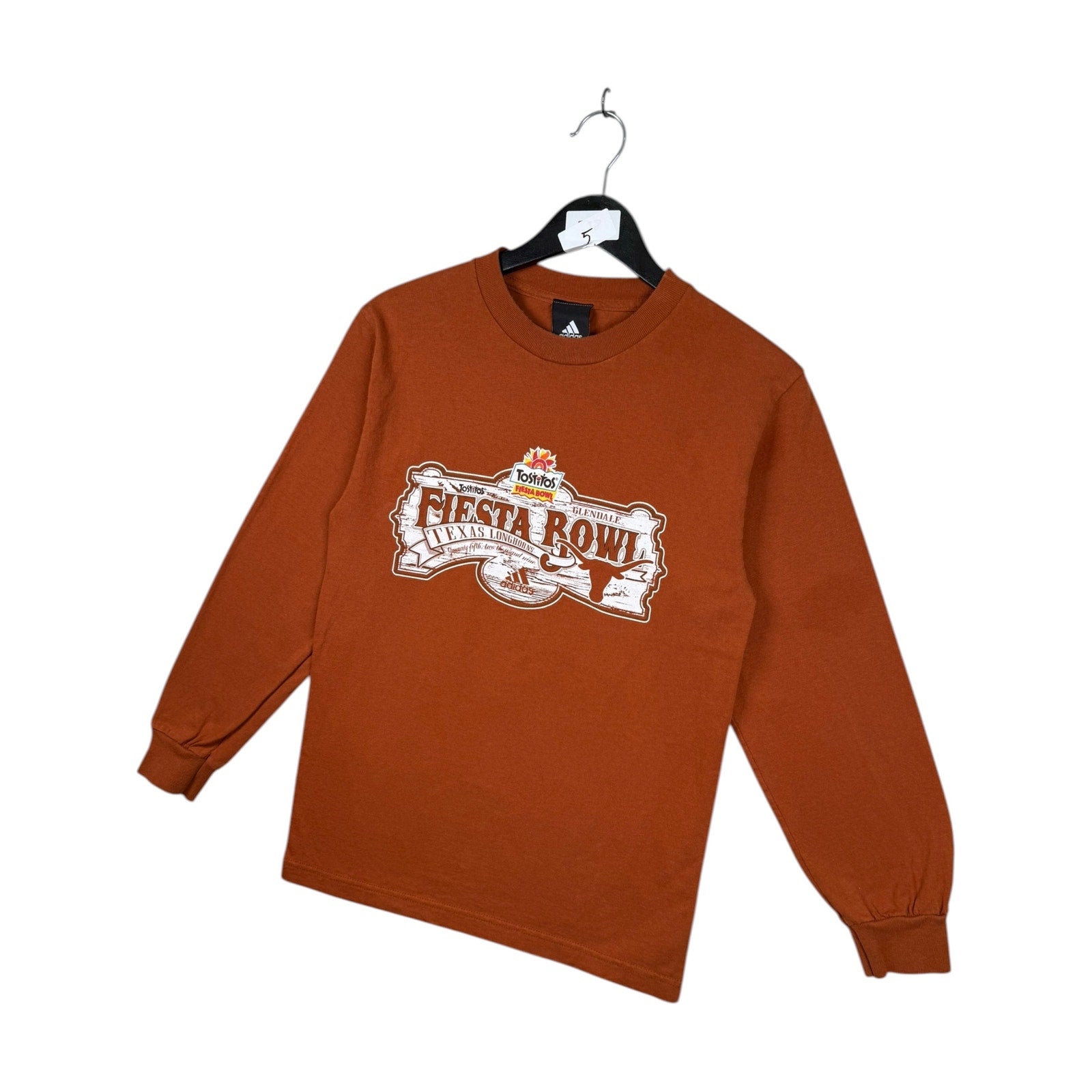 Vintage Adidas University of Texas Longhorns Fiesta Bowl Long Sleeve T-Shirt