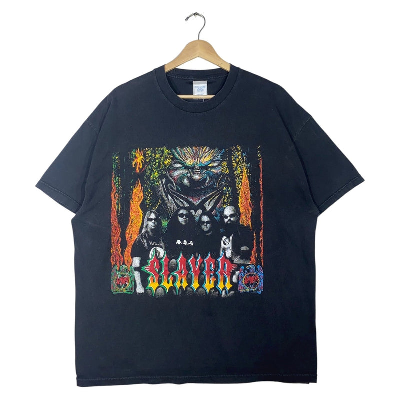 Vintage Slayer Demon Graphic T-Shirt