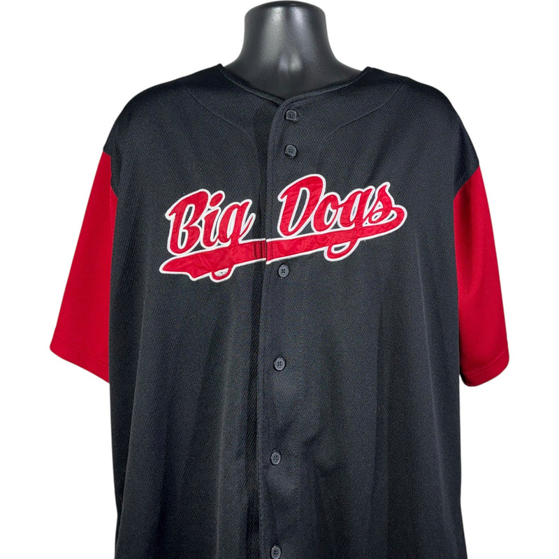 Vintage Big Dogs Spellout Baseball Jersey